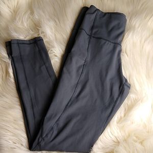 Phisockat Yoga Pants Size S Gray Pockets EUC